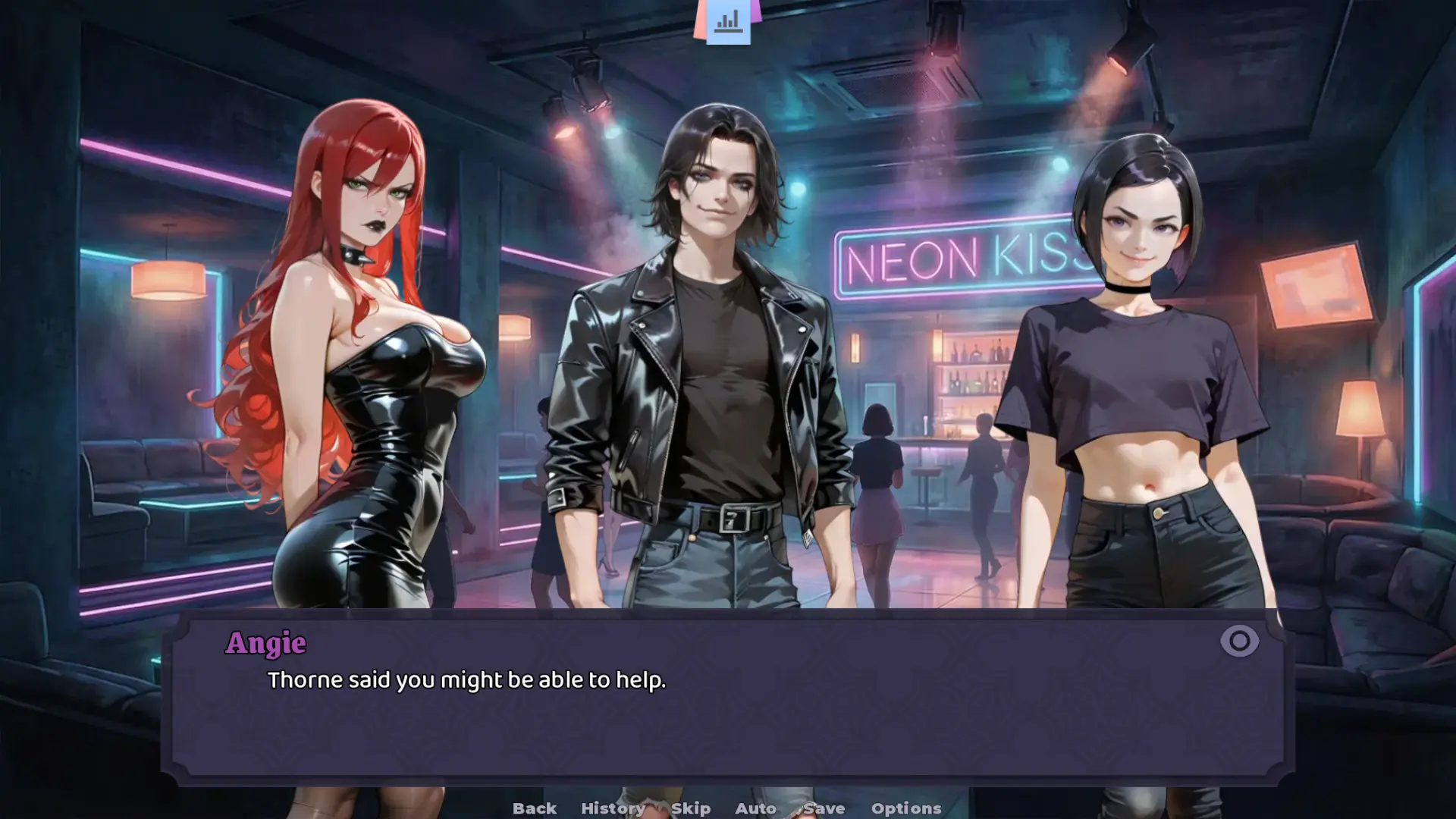 From Goth to Slut gameplay screenshot 8 (Ren'Py adult game) by Black Widow's Web – free download