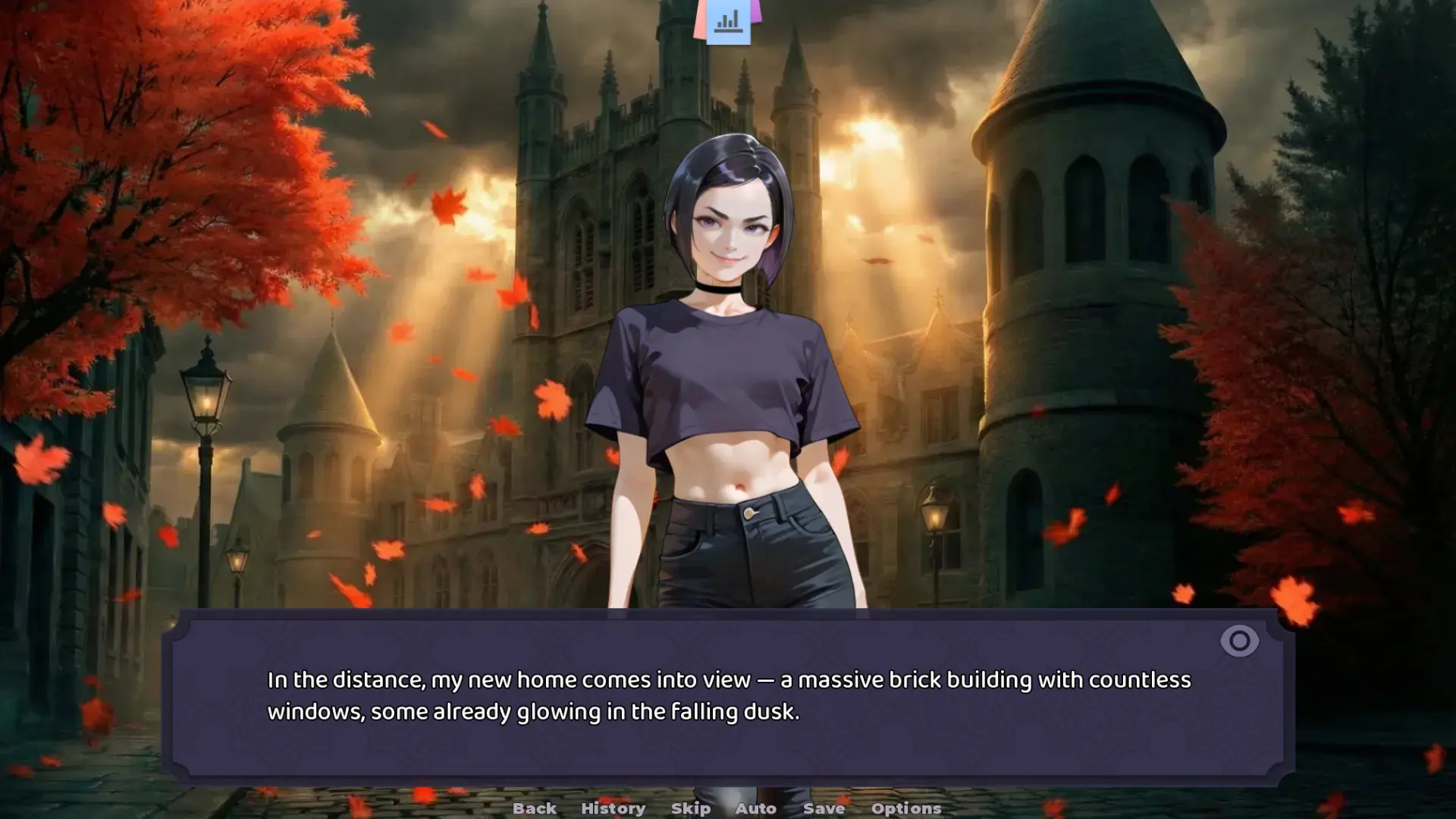 From Goth to Slut gameplay screenshot 2 (Ren'Py adult game) by Black Widow's Web – free download