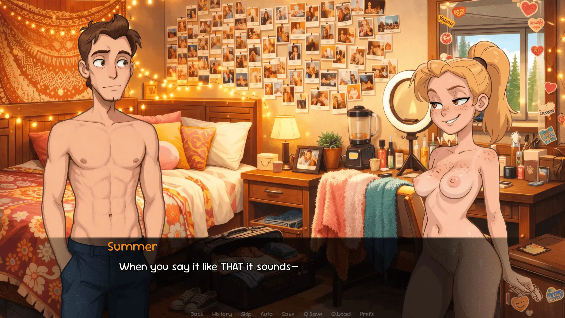 Golden Hours gameplay screenshot 6 (Ren'Py adult game) by Deviant Dreams – free download