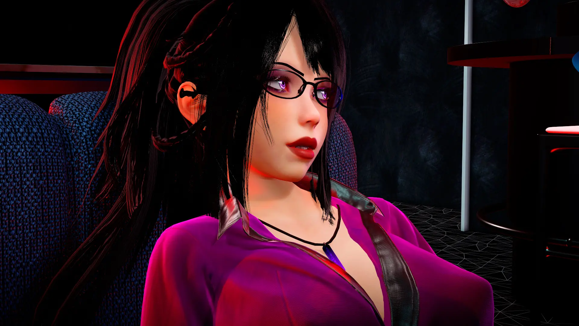 Red Lotus gameplay screenshot 2 (Ren'Py adult game) by apibytes – free download