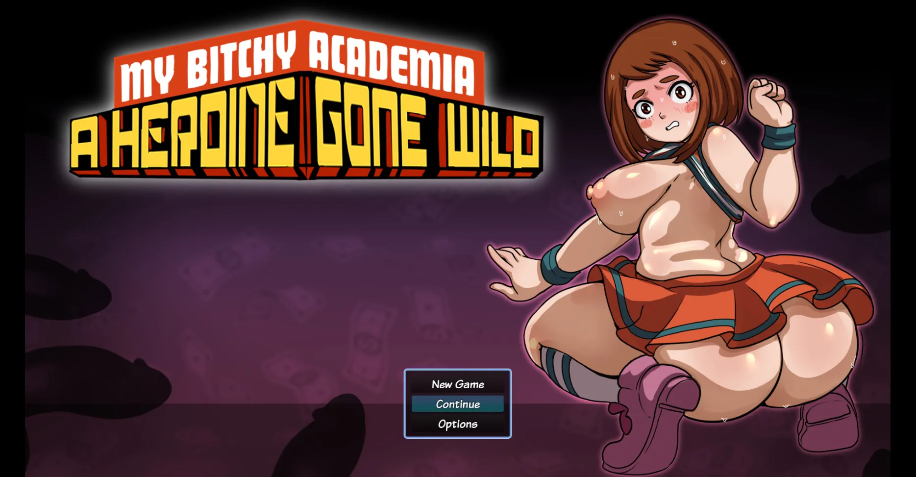 MY BITCHY ACADEMIA gameplay screenshot 2 (RPGM adult game) by SleepDage – free download