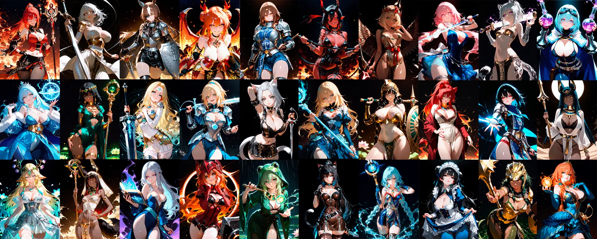 Harem Waifu Wars gameplay screenshot 6 (Unity adult game) by Haremarchos – free download