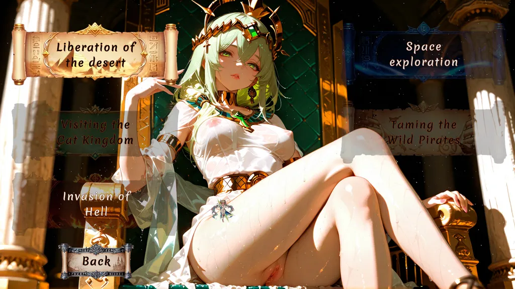 Harem Waifu Wars gameplay screenshot 4 (Unity adult game) by Haremarchos – free download