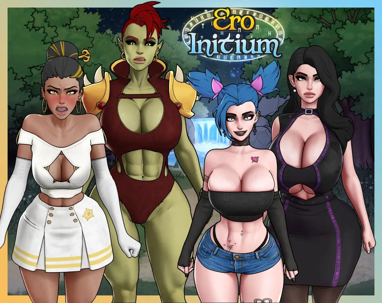 Ero Initium! gameplay screenshot 1 (Ren'Py adult game) by ERONIVERSE – free download