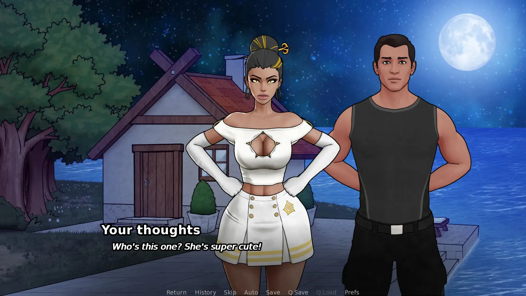 Ero Initium! gameplay screenshot 5 (Ren'Py adult game) by ERONIVERSE – free download