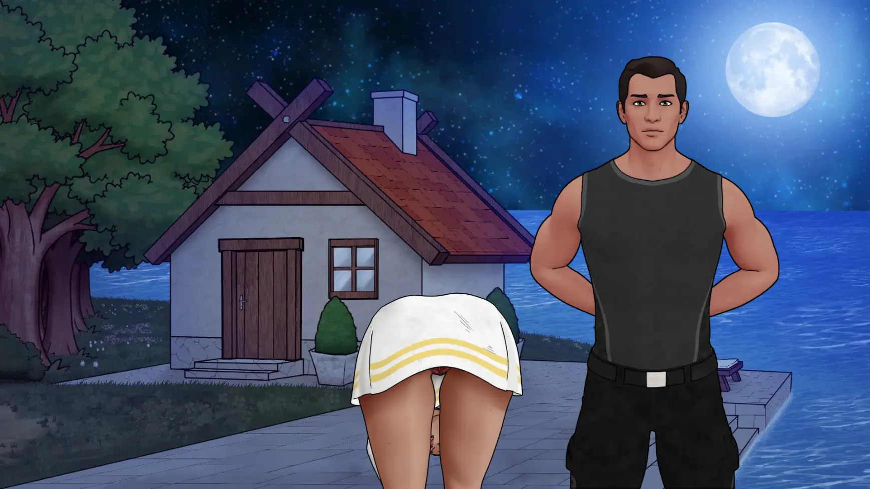 Ero Initium! gameplay screenshot 6 (Ren'Py adult game) by ERONIVERSE – free download