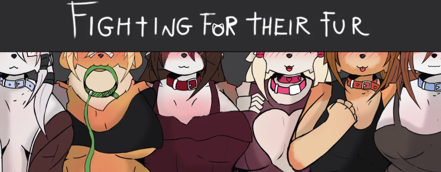Fighting for Their Fur cover 0.13 – RPGM adult game by MR.DBBR free download