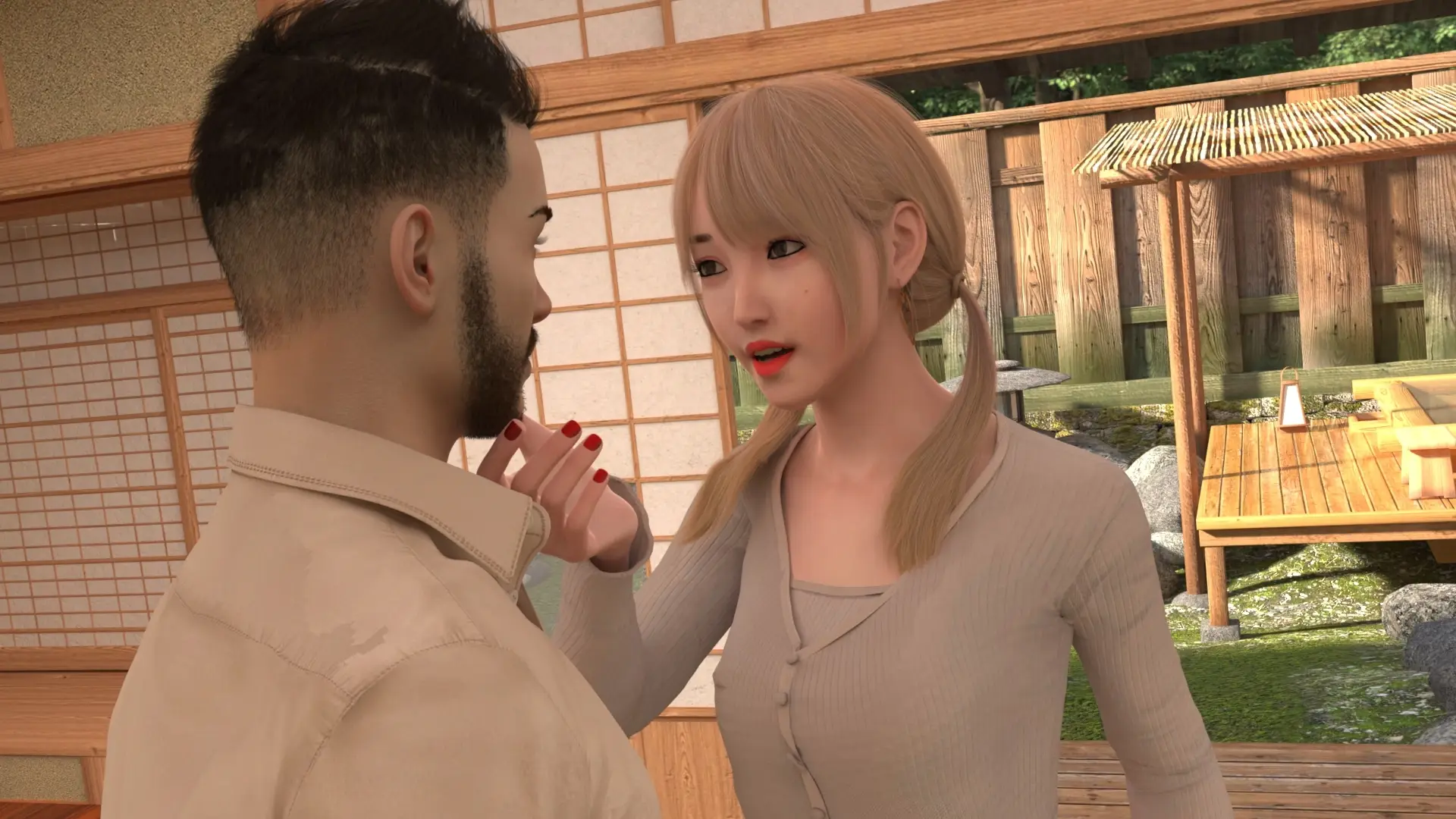 Guest House gameplay screenshot 8 (Ren'Py adult game) by Soft Whisper Games – free download
