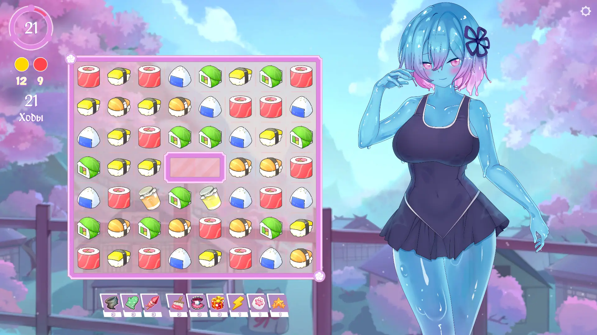 Shuffle Waifu Cafe gameplay screenshot 6 (Unity adult game) by Cute Anime Girls – free download