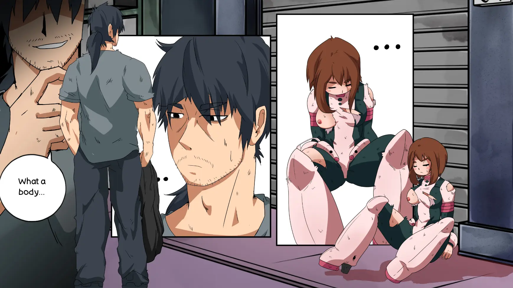 My Strange Internships gameplay screenshot 3 (Ren'Py adult game) by Ugly Bastard Entertainment – free download