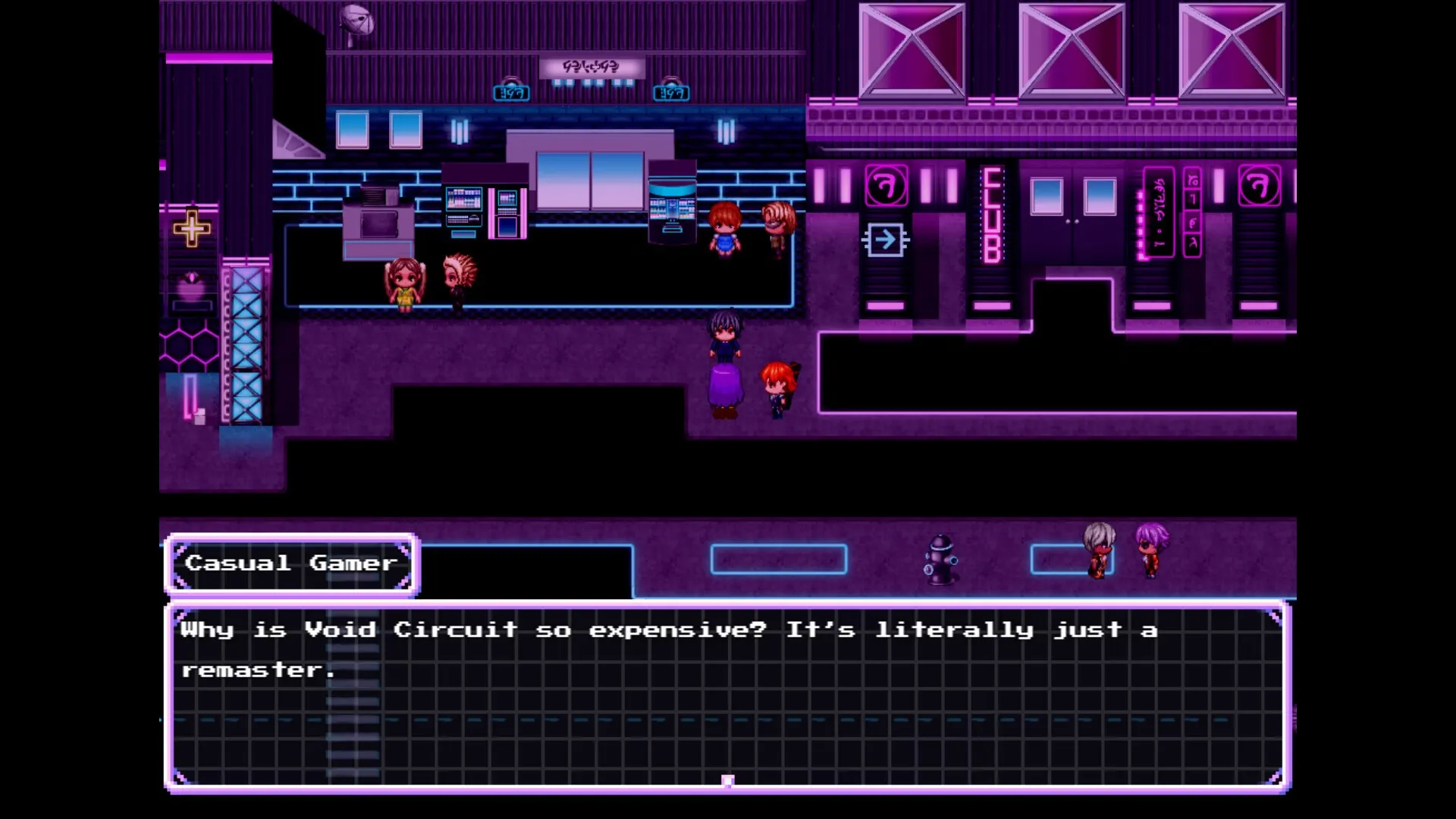 Cyberpunk Dominion gameplay screenshot 5 (RPGM adult game) by UMLA67 Studios – free download