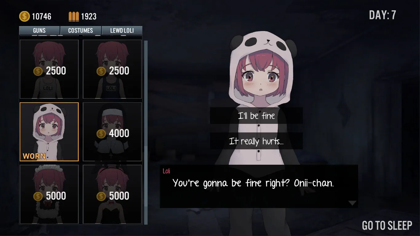 Protecc Your Loli gameplay screenshot 4 (Unity adult game) by Kamuo – free download