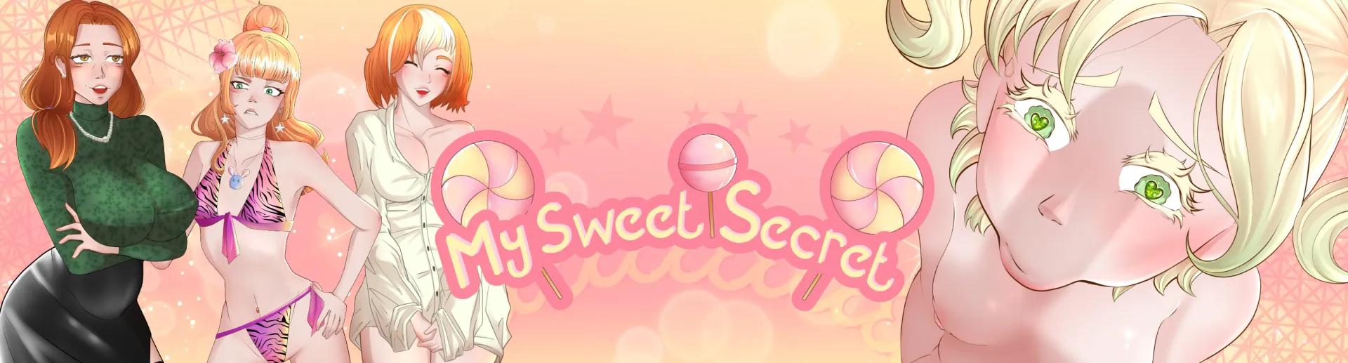 My Sweet Secret cover 0.1 – Ren'Py adult game by Candy Shop free download