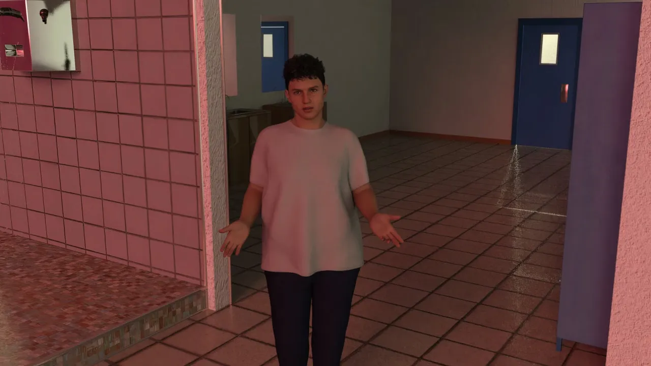 Victims Claim gameplay screenshot 1 (Ren'Py adult game) by Grayline Works – free download
