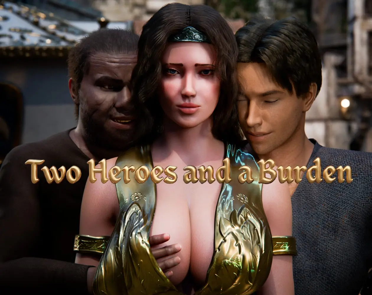 Two Heroes and a Burden cover 0.15b – Ren'Py adult game by Argo3D free download