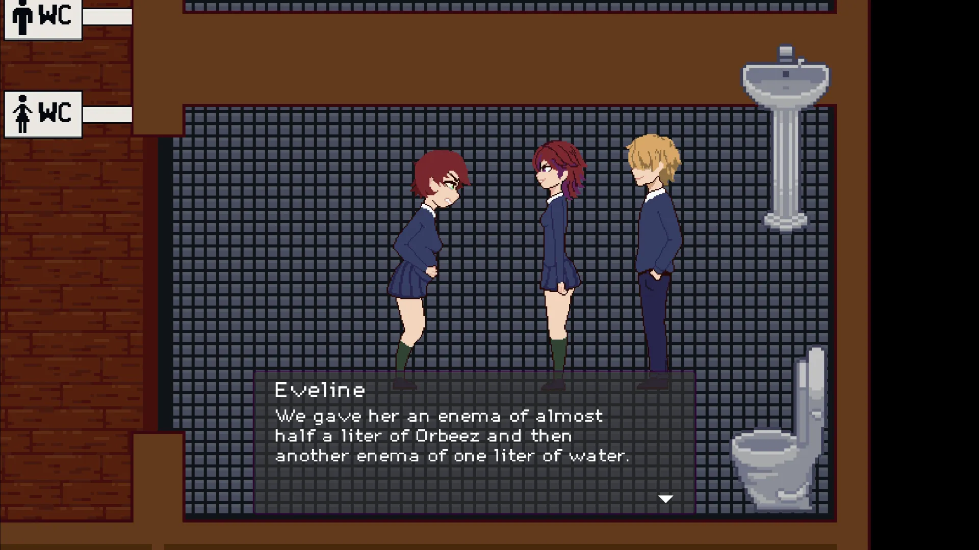 Velura: The Forbidden Game gameplay screenshot 1 (Godot adult game) by RodericV – free download