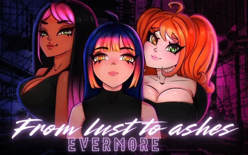 From lust to ashes:Evermore cover 1.0a – RPGM adult game by GingerPaw free download