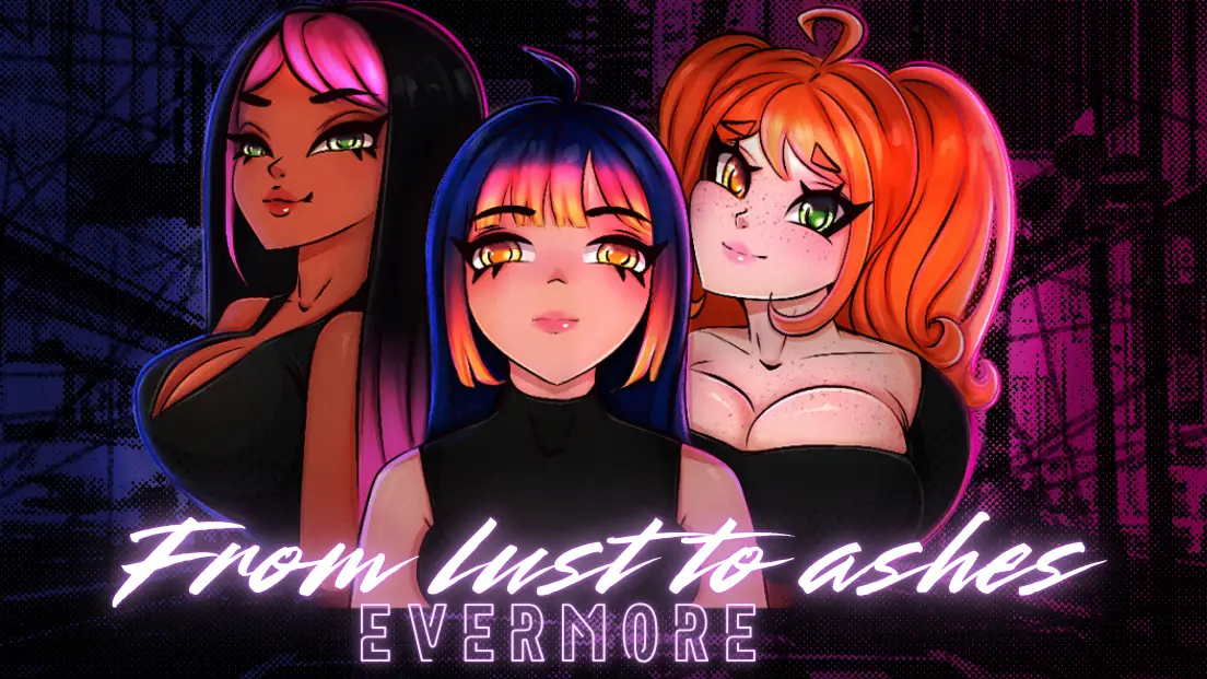 From lust to ashes:Evermore cover 1.0a – RPGM adult game by GingerPaw free download