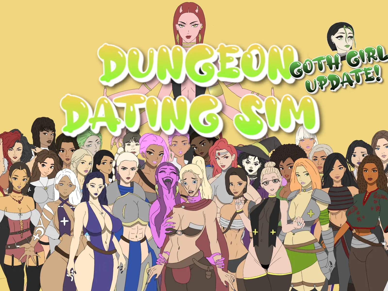Dungeon Dating Sim cover 2026-07-05 – RPGM adult game by Sammi P free download
