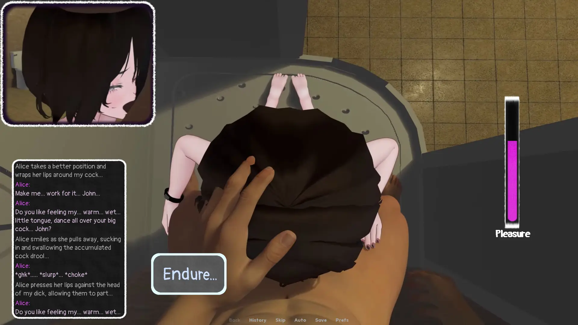 Through the Looking Glass gameplay screenshot 15 (Ren'Py adult game) by HakOSGames – free download