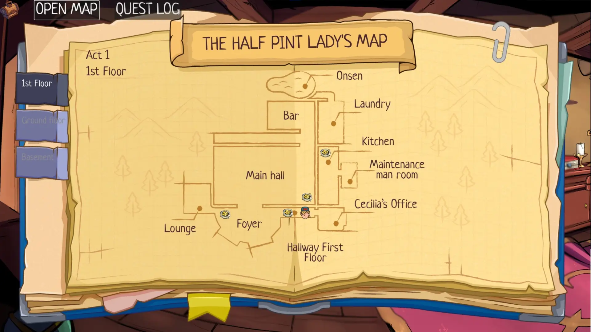 Short Night: The Half Pint Lady gameplay screenshot 7 (Godot adult game) by Stack Studio – free download