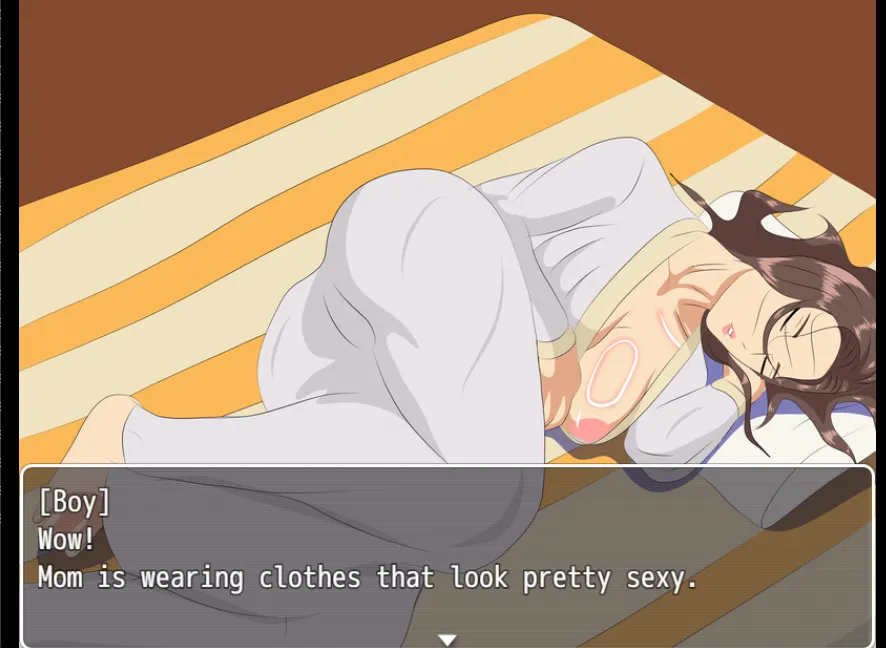I Trust My Mom gameplay screenshot 5 (RPGM adult game) by Domanian – free download
