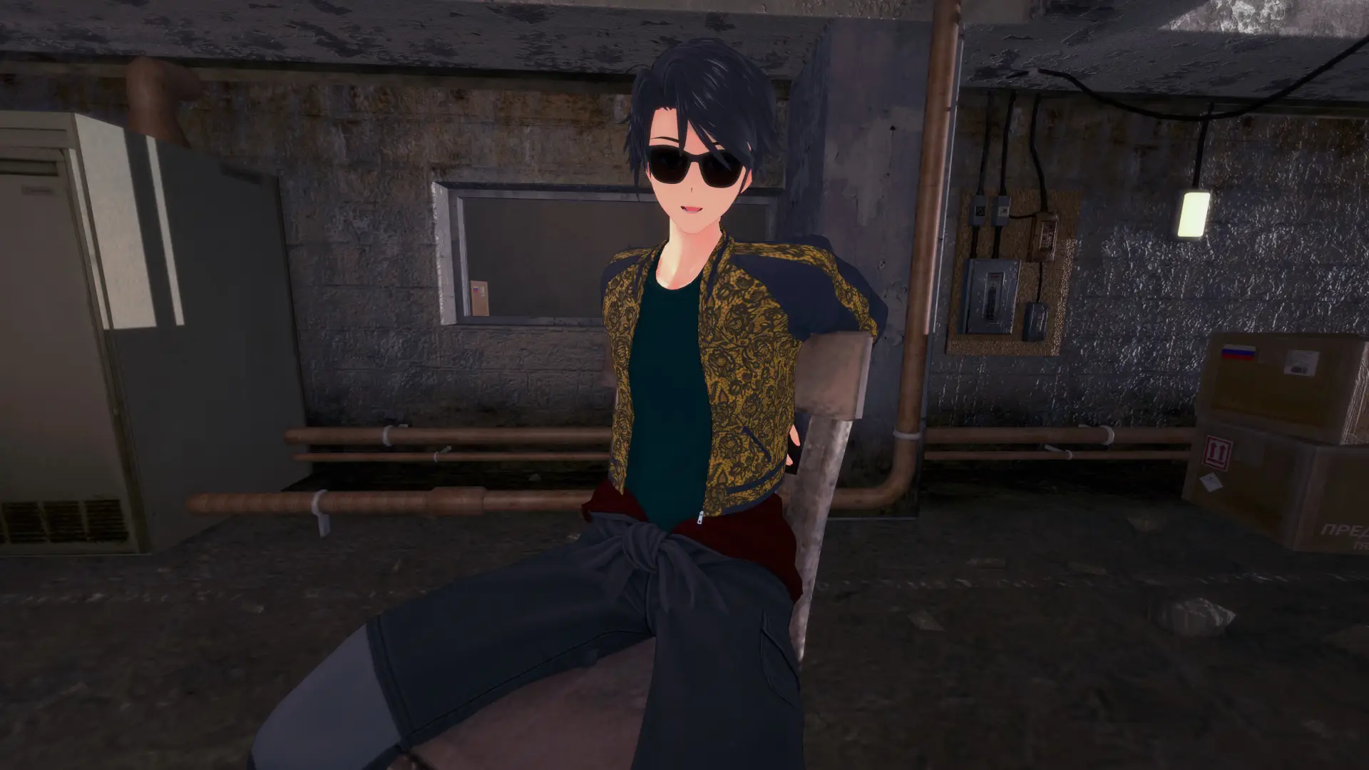 Midnight Blue gameplay screenshot 6 (Ren'Py adult game) by Jericho Studios – free download