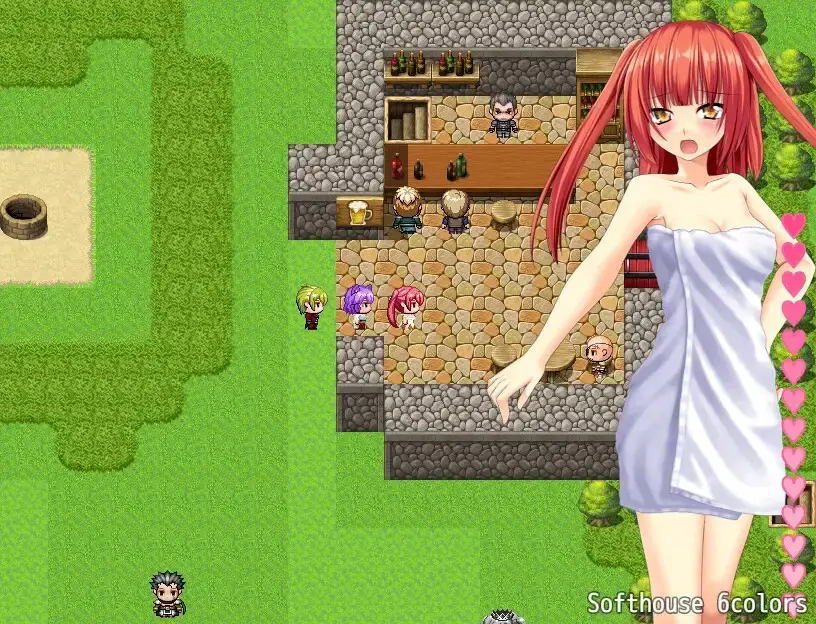 ONAGONO QUEST EVE gameplay screenshot 7 (RPGM adult game) by 6COLORS – free download