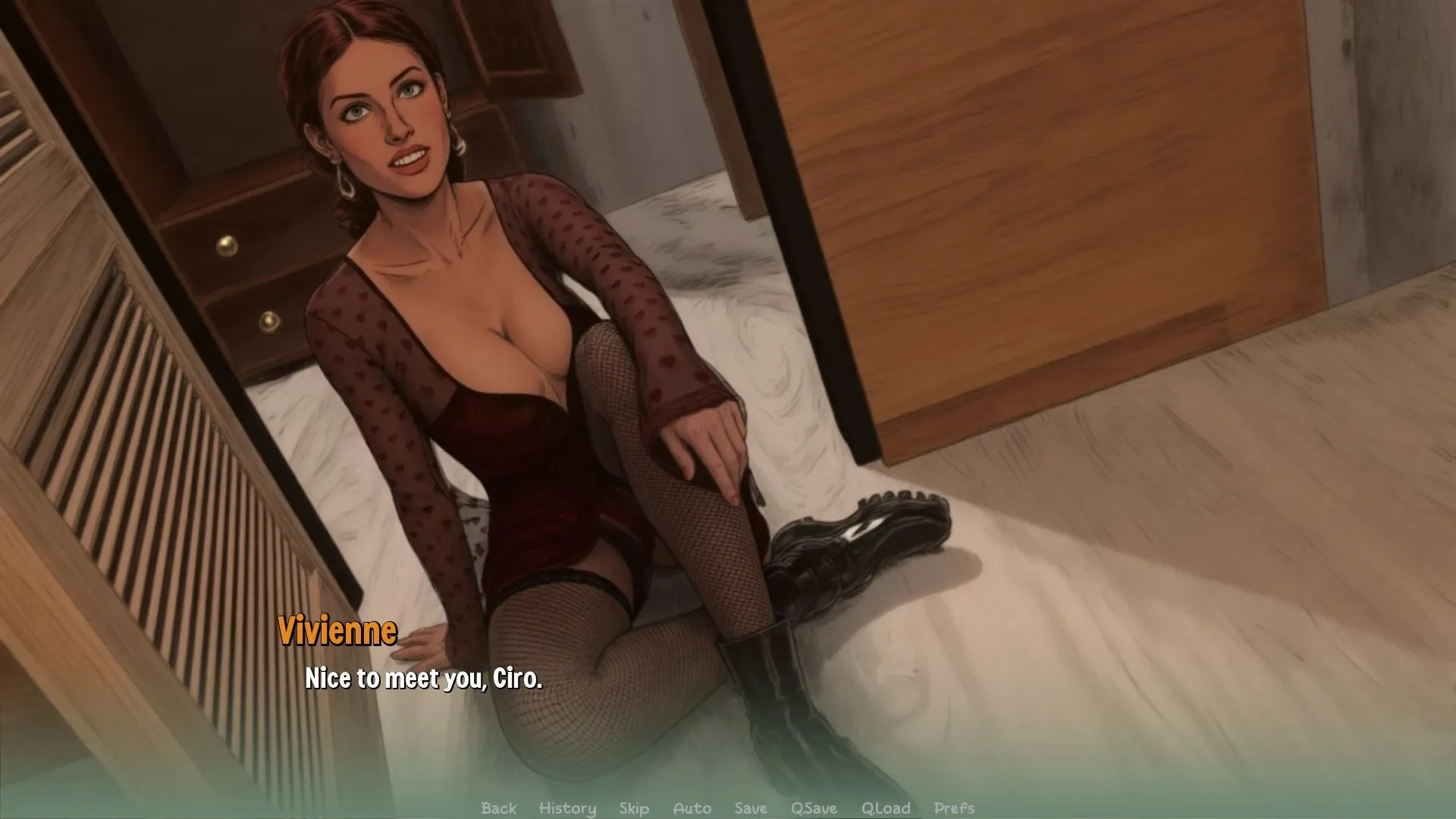 Spell Me Softly gameplay screenshot 2 (Ren'Py adult game) by Monster Eye Games – free download
