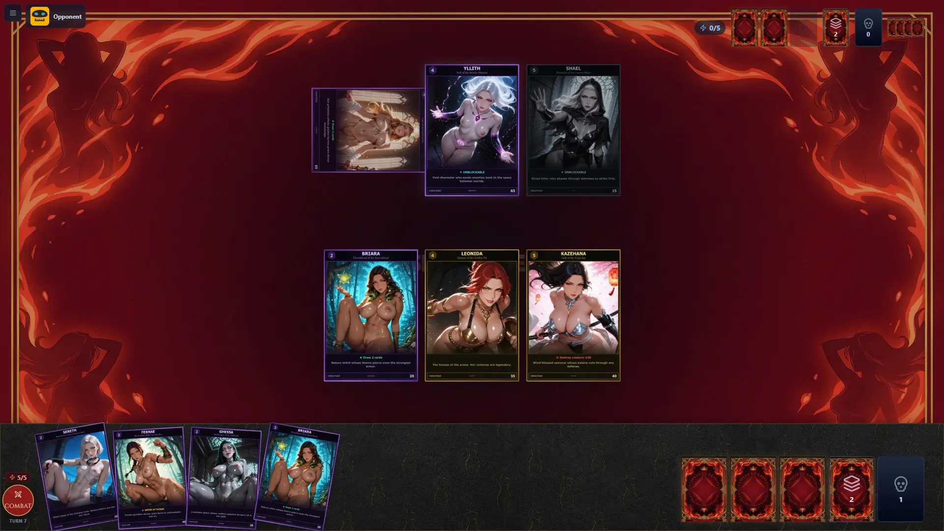 Sluts Duel gameplay screenshot 3 (Others adult game) by Mandr4goran – free download