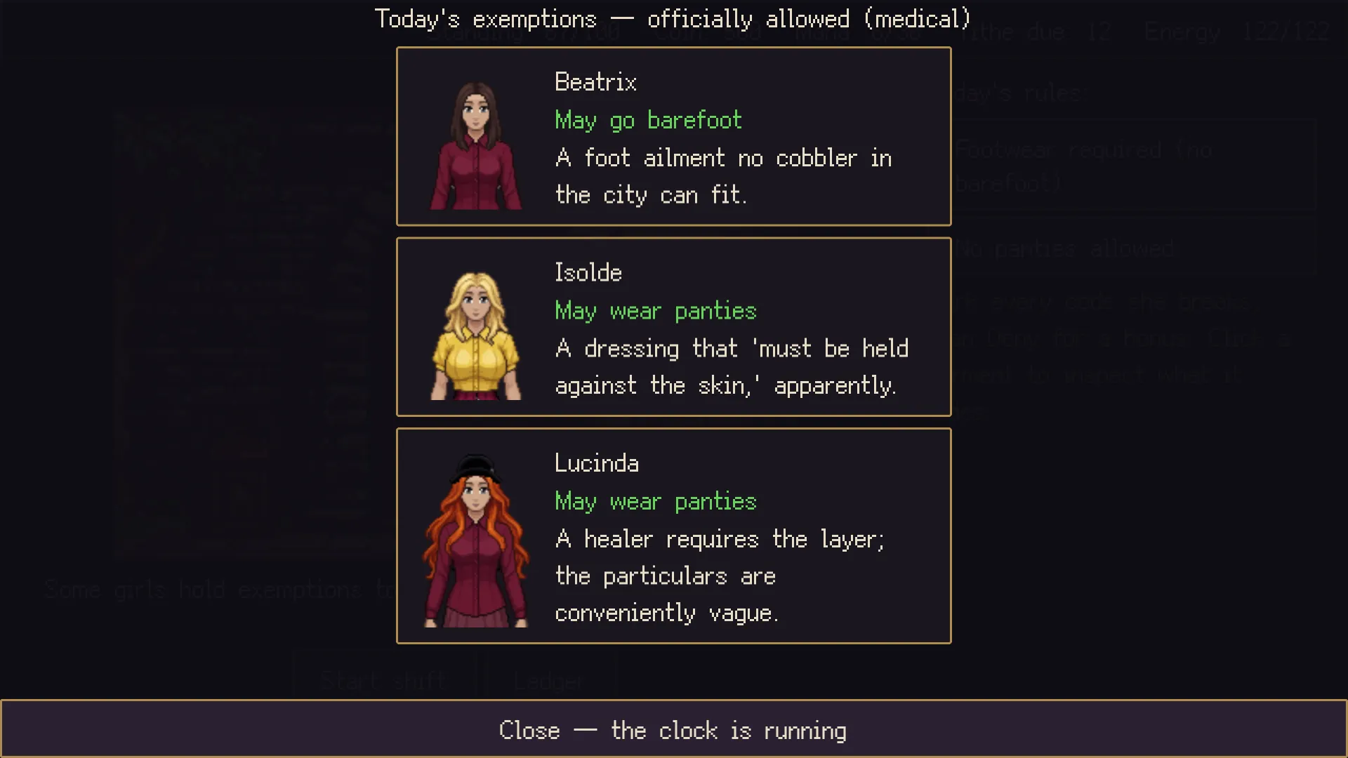 Arcane Academy gameplay screenshot 2 (Godot adult game) by Auguror – free download