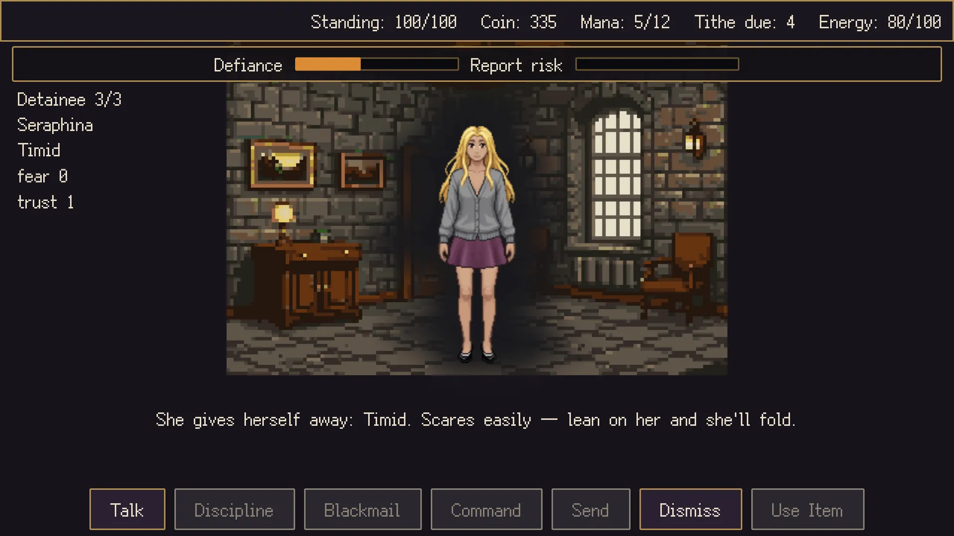 Arcane Academy gameplay screenshot 7 (Godot adult game) by Auguror – free download