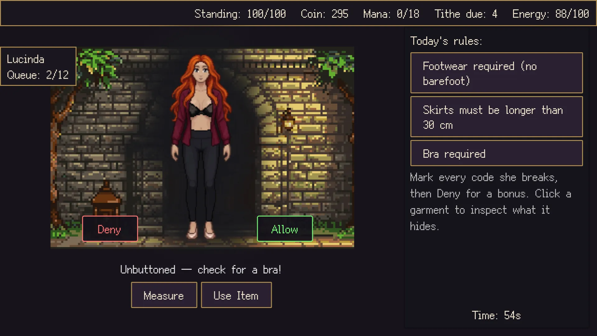 Arcane Academy gameplay screenshot 12 (Godot adult game) by Auguror – free download