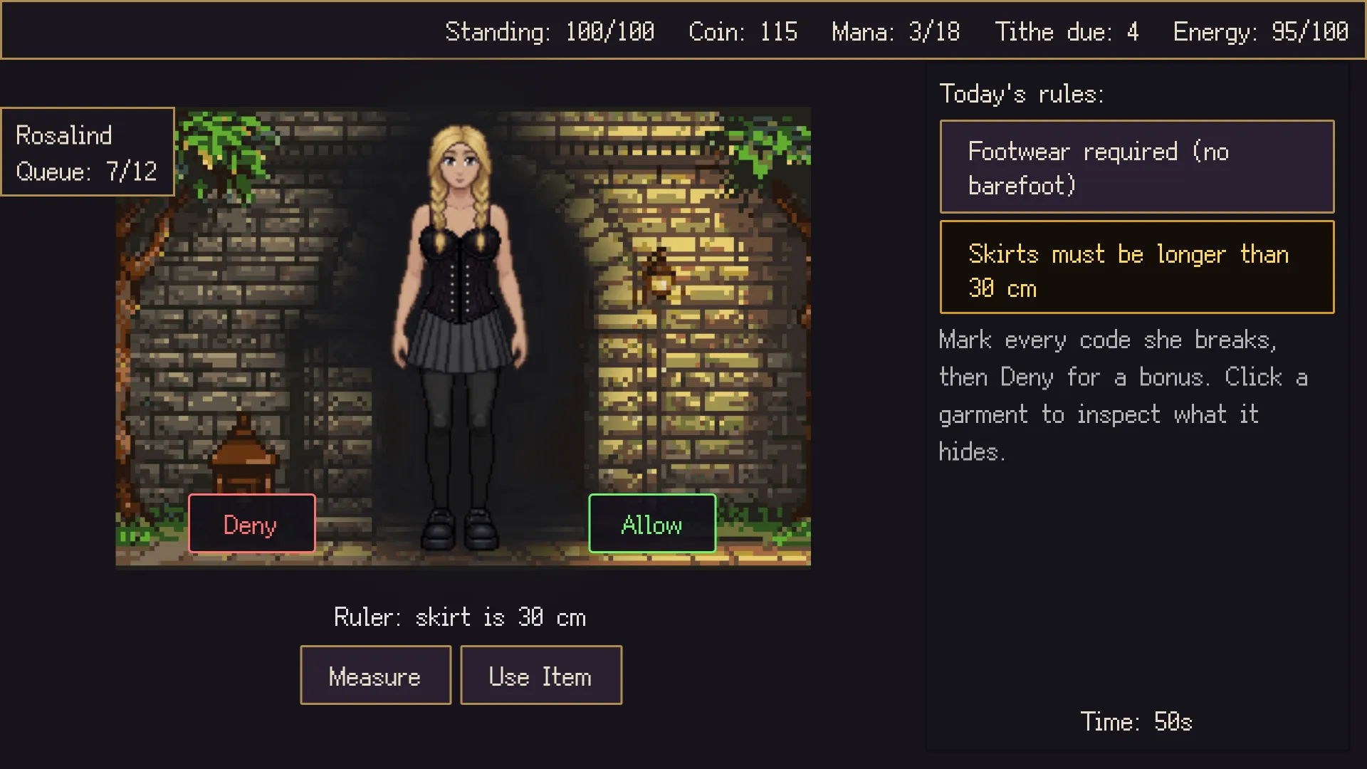 Arcane Academy gameplay screenshot 11 (Godot adult game) by Auguror – free download