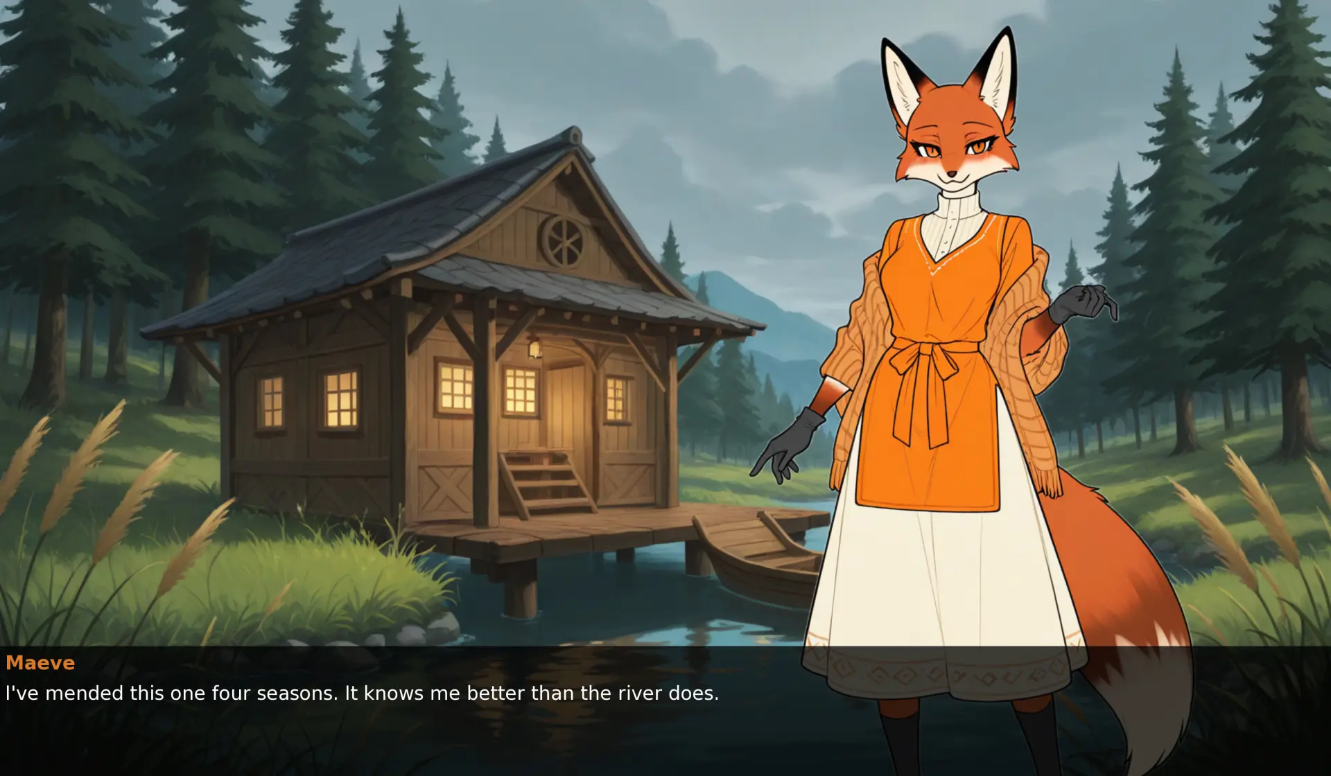 Everwarren gameplay screenshot 1 (Ren'Py adult game) by Warrenfall – free download