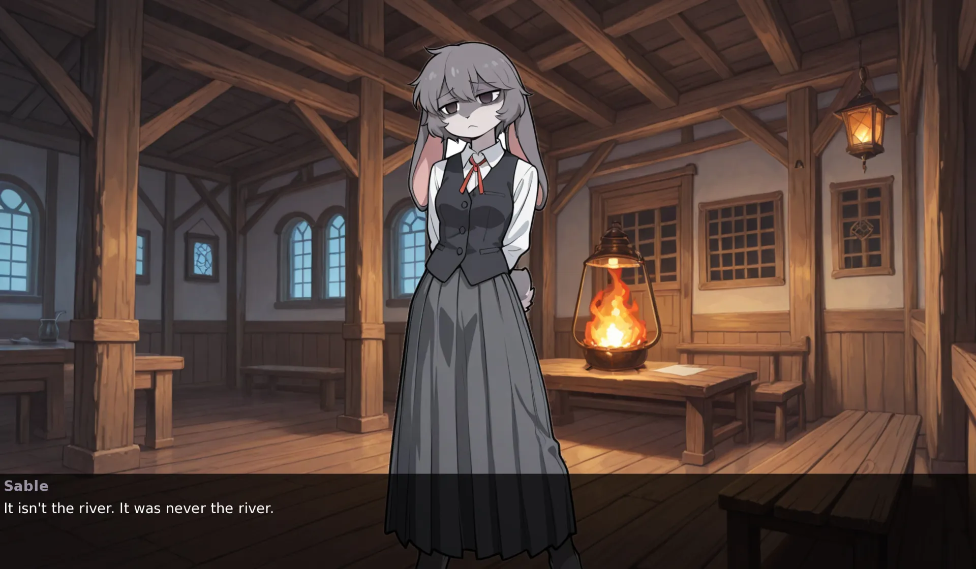 Everwarren gameplay screenshot 2 (Ren'Py adult game) by Warrenfall – free download