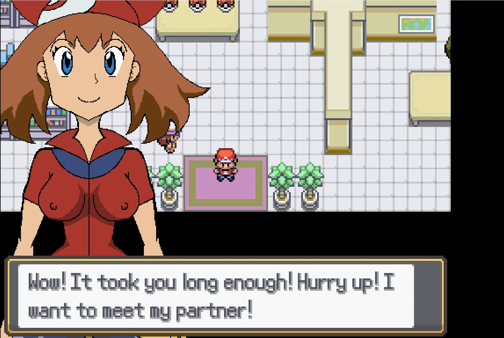 Pokemon Ardor gameplay screenshot 1 (Ren'Py adult game) by NaughtyMouse – free download