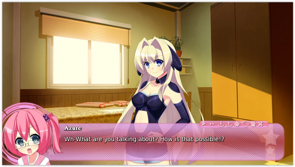 Written in the Sky gameplay screenshot 2 (Ren'Py adult game) by Unwonted Studios – free download