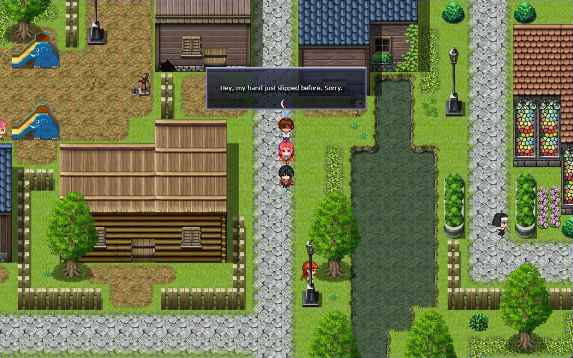 Velgard’s Trial gameplay screenshot 4 (RPGM adult game) by shin_kuro – free download