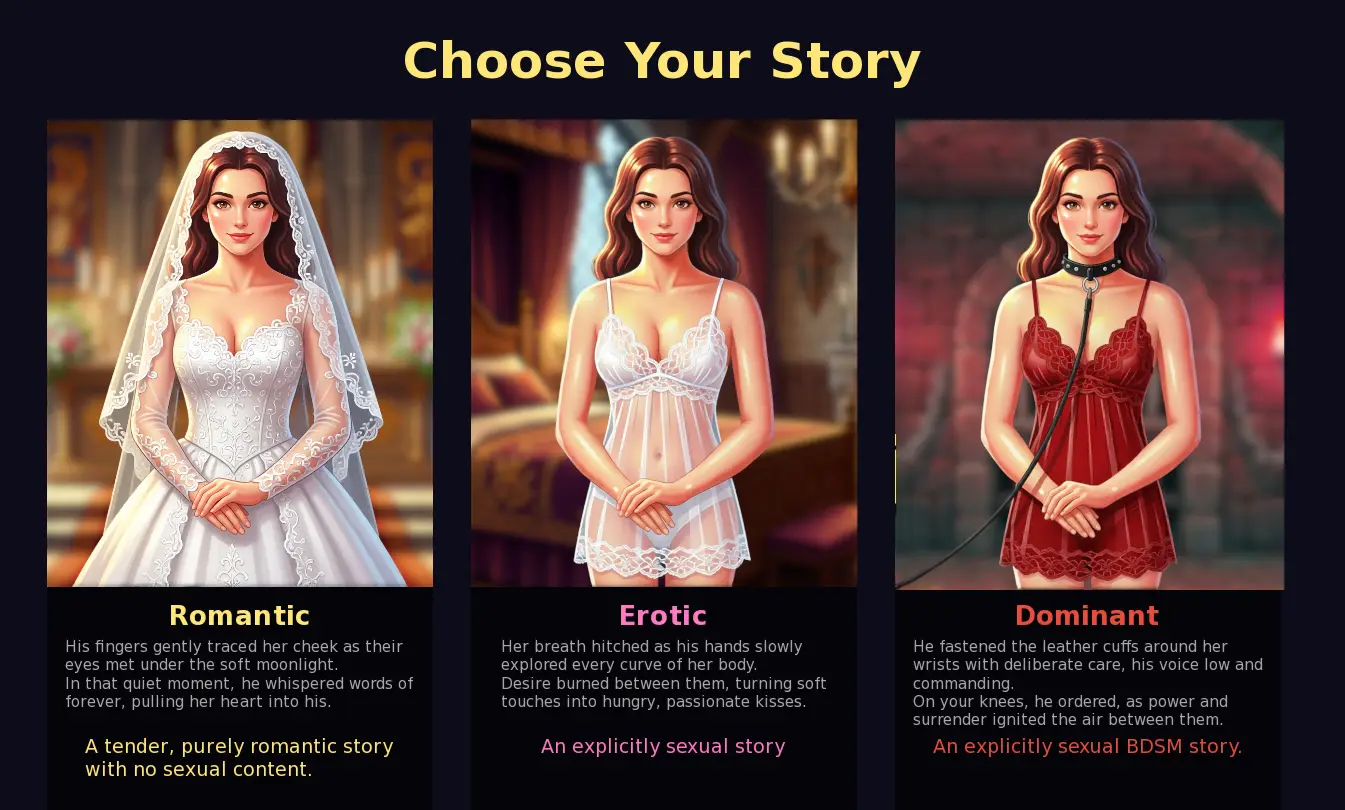 Village of Velvet gameplay screenshot 1 (Ren'Py adult game) by mars_dog_invasion – free download