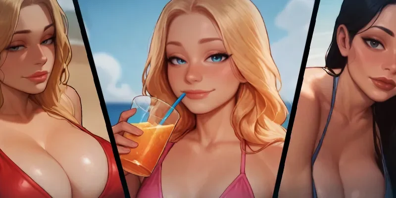 NTR Chat: My Girlfriend’s Travel cover Redux 0.2 – Godot adult game by KusoBin free download