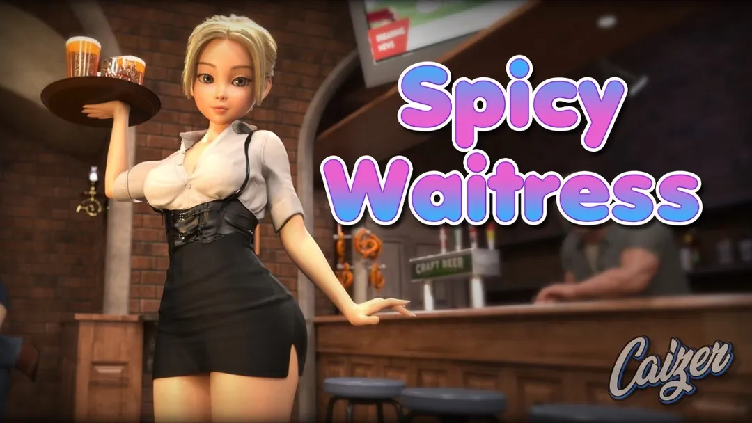 Spicy Waitress cover 0.1 – Ren'Py adult game by Caizer Games free download