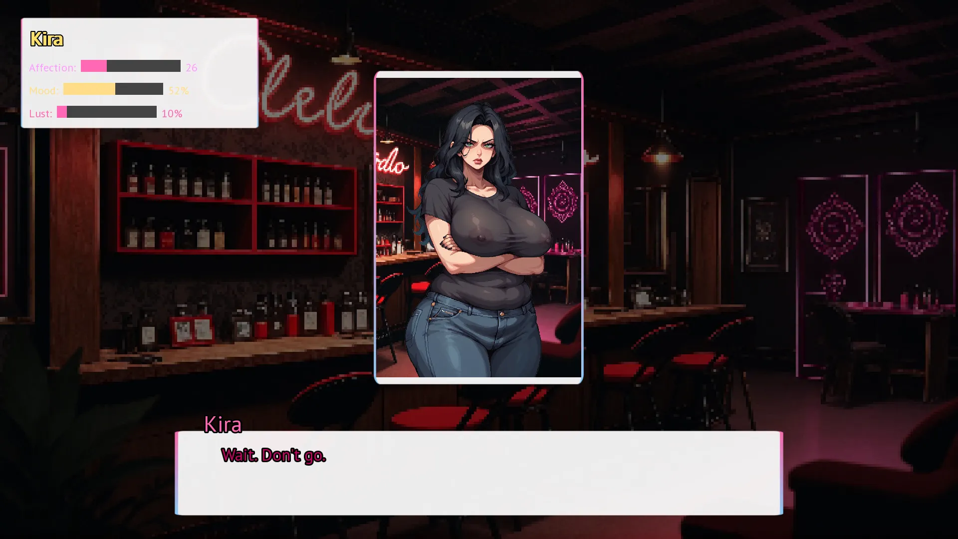Profession to Taste gameplay screenshot 2 (Ren'Py adult game) by MachPug – free download