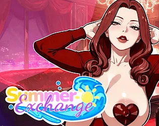 Summer Exchange gameplay screenshot 1 (Godot adult game) by JellyPixStudio – free download