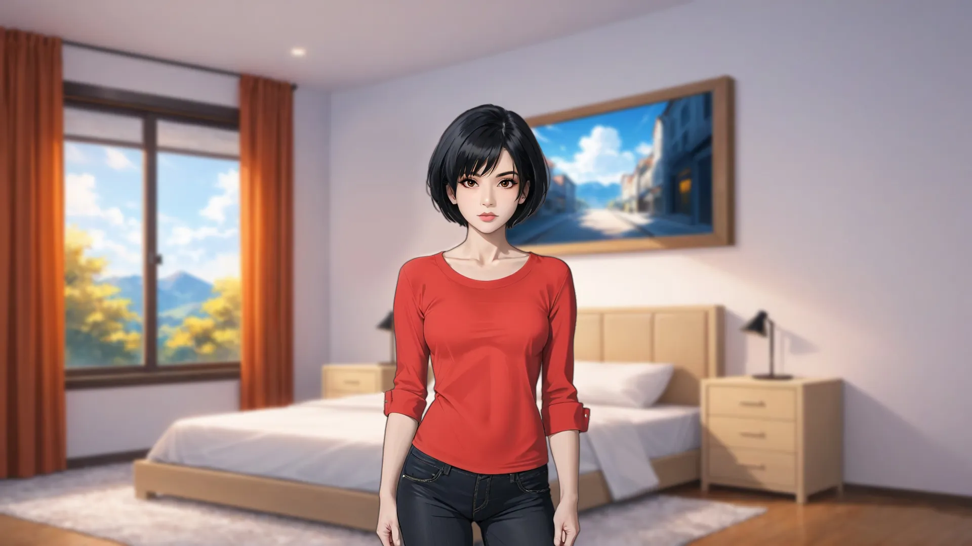 Guest No. 7 gameplay screenshot 4 (Ren'Py adult game) by Neon Door Games – free download