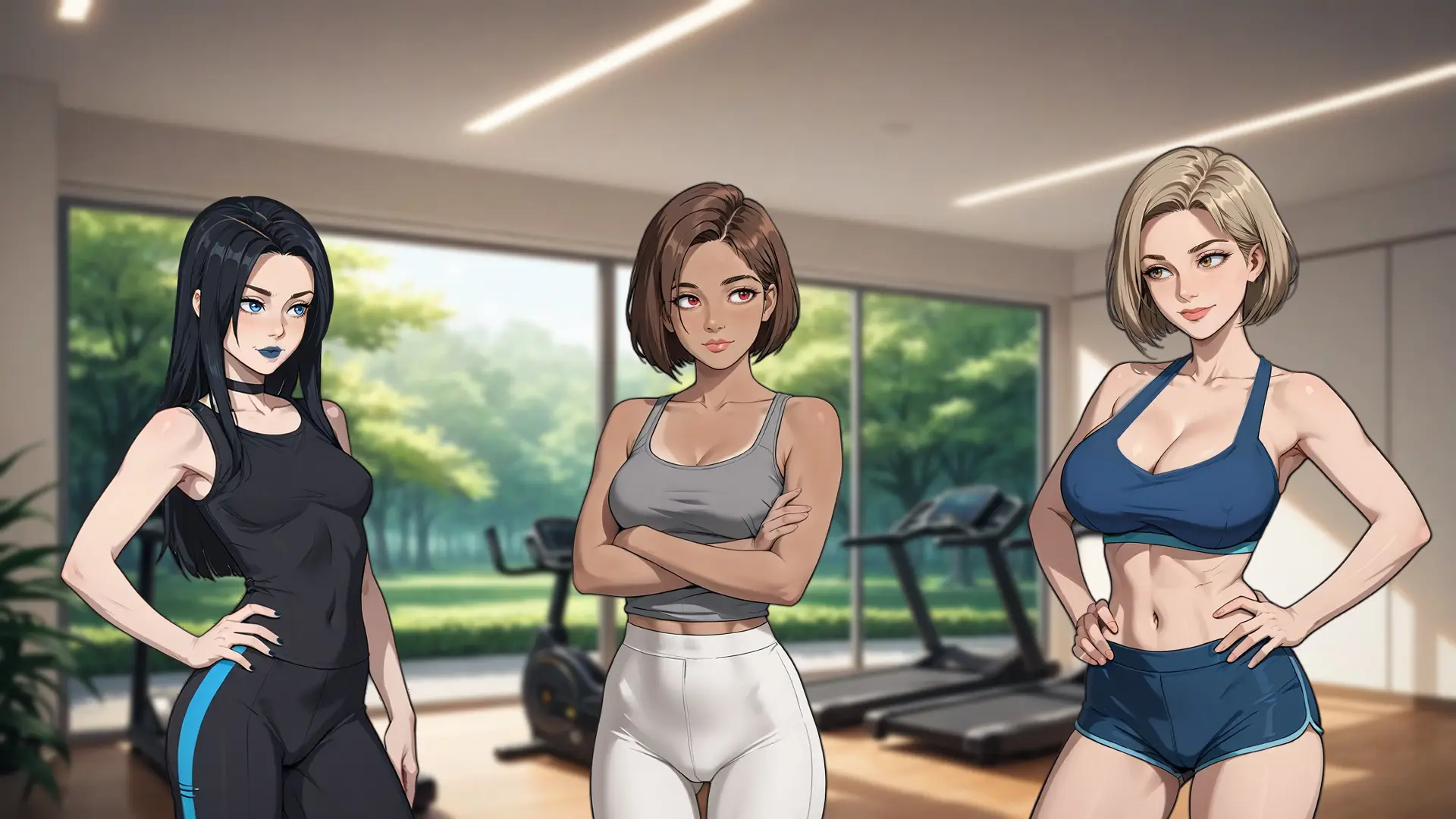 Guest No. 7 gameplay screenshot 1 (Ren'Py adult game) by Neon Door Games – free download