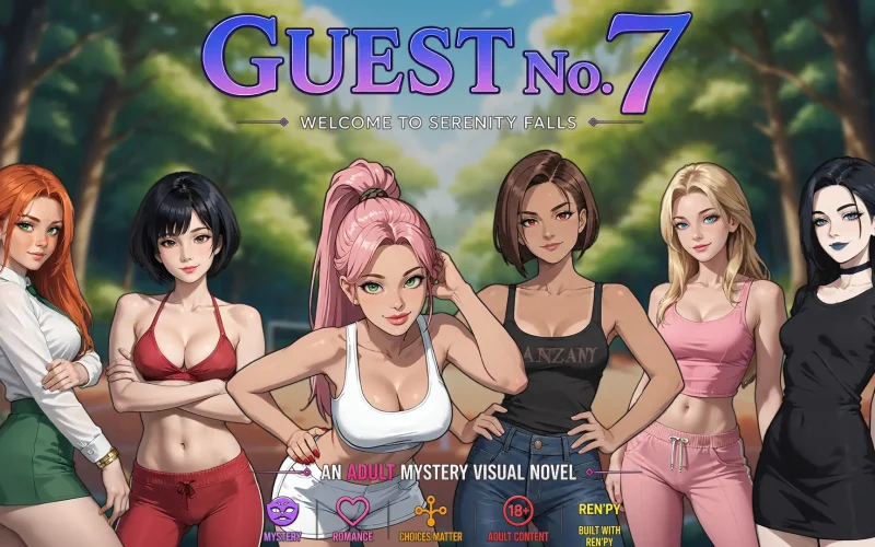 Guest No. 7 cover 0.1 – Ren'Py adult game by Neon Door Games free download