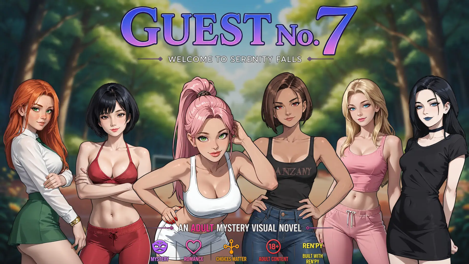 Guest No. 7 cover 0.1 – Ren'Py adult game by Neon Door Games free download