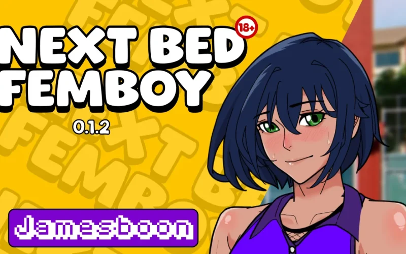 Next Bed Femboy cover 0.1.3 – Godot adult game by BoOn free download