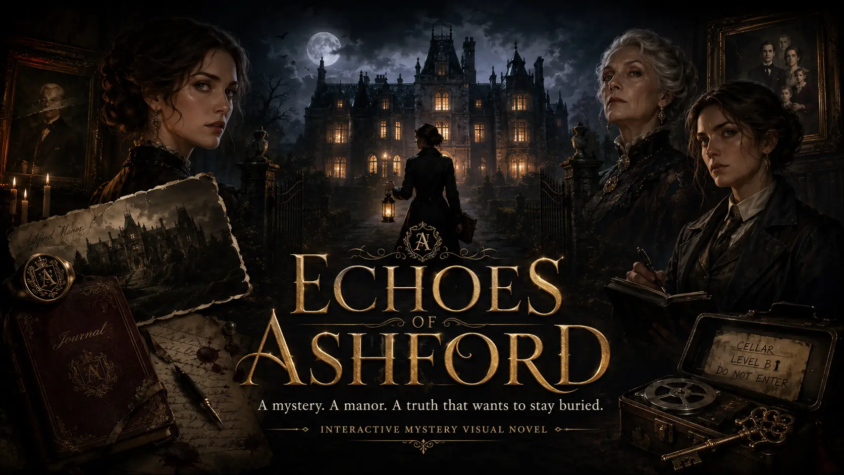 Echoes of Ashford cover 1.2 Alpha – HTML adult game by Inkbound free download